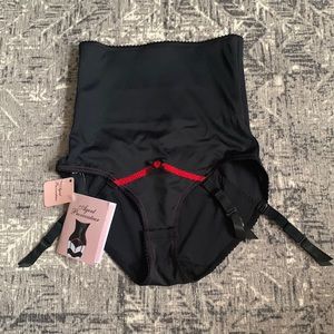 Agent Provocateur waist cinching briefs/suspenders